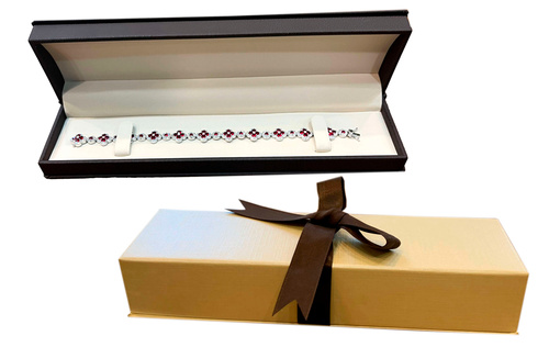 Ruby rings in The Natural Ruby Company custom made packaging